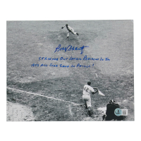 Bobby Shantz Signed Athletics 8x10 Photo Inscribed "Striking Out Jackie Robinson In The 1952 All-Star Game In Philly!" (Beckett) at PristineAuction.com