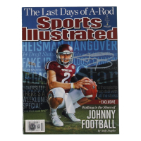 Johnny Manziel Signed 2013 Sports Illustrated Magazine (Beckett) at PristineAuction.com