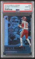 Patrick Mahomes II 2019 Panini Illusions Retail #52 (PSA 10) at PristineAuction.com