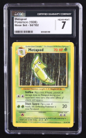 Metapod Pokemon 1999 Base 2 #54 (CGC 7) at PristineAuction.com