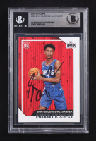 Shai Gilgeous-Alexander Signed 2018-19 Hoops #262 RC (BGS) at PristineAuction.com