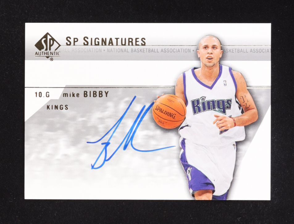 Mike Bibby 2004-05 SP Authentic Signatures #MB at PristineAuction.com Mike Bibby 2004-05 SP Authentic Signatures #MB at PristineAuction.com