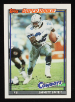 Emmitt Smith 1991 Topps #360 (UER) at PristineAuction.com