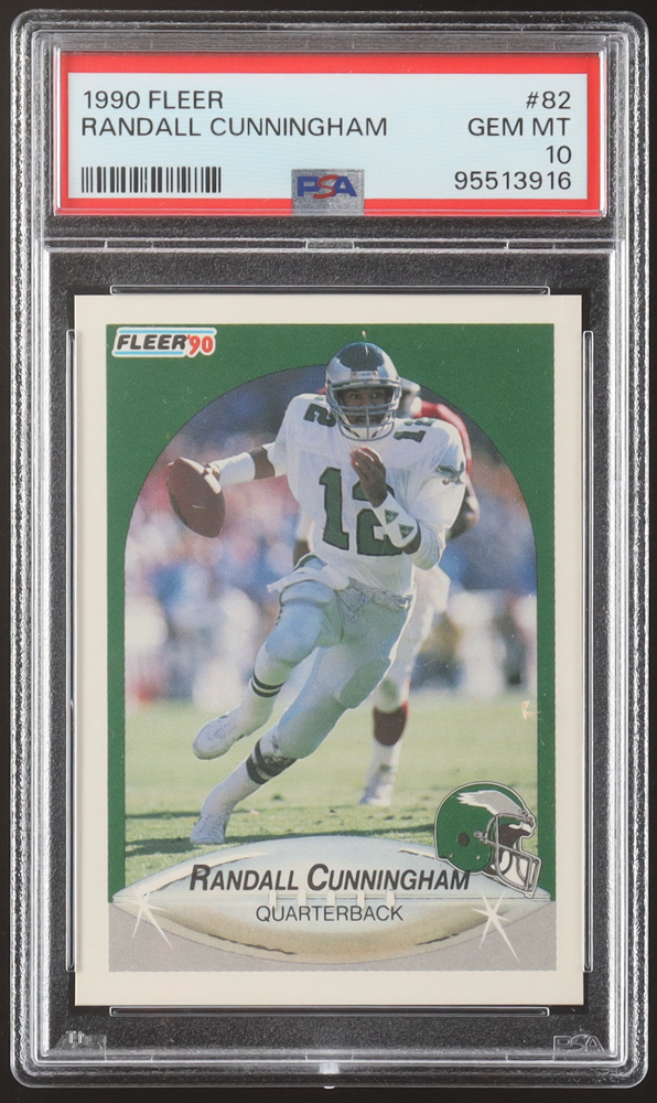 Randall Cunningham 1990 Fleer #82 (PSA 10)