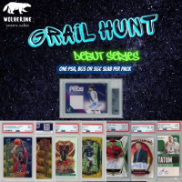 Grail Hunt Sports Cards Mystery Box Pack Debut Series Presented by Wolverine Sports Cards - (1) Graded PSA, BGS, or SGC Card per pack at PristineAuction.com
