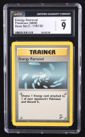 Energy Removal Pokemon 1999 Base 2 #119 (CGC 9) at PristineAuction.com