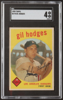 Gil Hodges 1959 Topps #270 (SGC 4) at PristineAuction.com