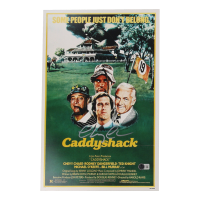 Chevy Chase Signed "Caddyshack" 11x17 Movie Poster Photo (Beckett) at PristineAuction.com