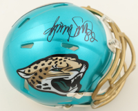 Jimmy Smith Signed Jaguars Flash Speed Alternate Mini Helmet (JSA & PIA) at PristineAuction.com