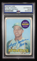 Reggie Jackson Signed 1969 Topps #260 RC "HOF '93" (PSA Authentic) at PristineAuction.com