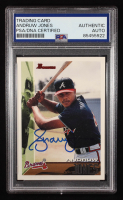 Andruw Jones Signed 1995 Bowman #23 RC (PSA Authentic) at PristineAuction.com