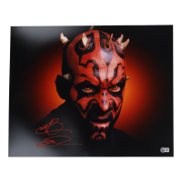 Ray Park Signed "Star Wars: Episode I – The Phantom Menace" 16x20 Photo Inscribed "Darth Maul" (Beckett) at PristineAuction.com
