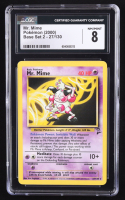 Mr. Mime Pokemon 1999 Base 2 #27 (CGC 8) at PristineAuction.com