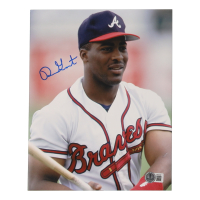 Ron Gant Signed Braves 8x10 Photo (Beckett) at PristineAuction.com