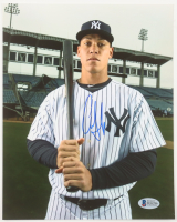Aaron Judge Signed Yankees 8x10 Photo (Beckett) at PristineAuction.com