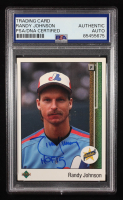 Randy Johnson Signed 1989 Upper Deck #25 RC "HOF '15" (PSA Authentic) at PristineAuction.com