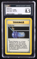 Defender Pokemon 1999 Base Unlimited #80 (CGC 8.5) at PristineAuction.com