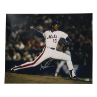 Dwight 'Doc' Gooden Signed Mets 16x20 Photo (Beckett) at PristineAuction.com