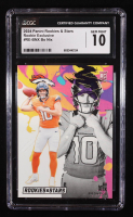 Bo Nix 2024 Panini Rookie & Stars Rookie Exclusive #RE-BNX RC (CGC 10) at PristineAuction.com