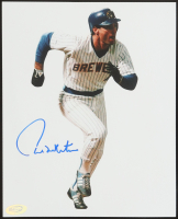 Paul Molitor Signed Brewers 8x10 Photo (USA SM) at PristineAuction.com