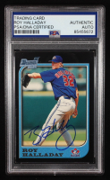 Roy Halladay Signed 1997 Bowman #308 RC (PSA Authentic) at PristineAuction.com