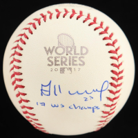 Jose Altuve Signed 2017 World Series Baseball Inscribed "17 WS Champs" (MLB) at PristineAuction.com