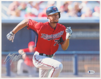 Byron Buxton Signed Twins 11x14 Photo (Beckett) at PristineAuction.com