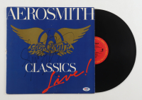 Steven Tyler Signed "Classics Live!" Vinyl Record Album (PSA) at PristineAuction.com