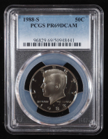 1988-S Kennedy Half Dollar - Deep Cameo Proof (PCGS PR69DCAM) at PristineAuction.com