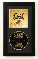 Ozzy Osbourne Signed "Patient Number 9" Custom Framed CD Album Insert Display With Disc (AutographCOA) at PristineAuction.com