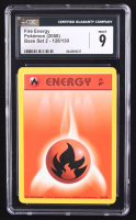 Fire Energy Pokemon 1999 Base 2 #126 (CGC 9) at PristineAuction.com