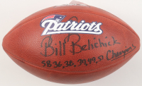 Bill Belichick Signed "The Duke" Super Bowl LI Logo NFL Official Game Ball Inscribed "SB 36,38,39,49,51 Champions" (Beckett) at PristineAuction.com