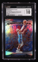 Shai Gilgeous-Alexander 2024-25 Panini Prizm Fireworks Prizms Silver #22 (CGC 10) at PristineAuction.com
