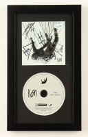 Korn "The Nothing" Custom Framed CD Album Insert Display With Disc Band-Signed By (5) With Jonathan Davis, Brian Welch, Fieldy, Munky (AutographCOA) at PristineAuction.com