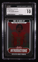 Jayden Daniels 2024 Absolute Introductions #18 RC (CGC 10) at PristineAuction.com