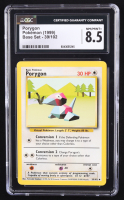 Porygon Pokemon 1999 Base Unlimited #39 (CGC 8.5) at PristineAuction.com