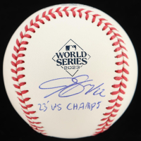 Jon Gray Signed 2023 World Series Baseball Inscribed "23' WS Champs" (Beckett) at PristineAuction.com