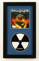 Motionless In White Custom Framed "Scoring the End of the World" CD Insert Display With Disc Signed by (5) with Chris Cerulli, Justin Morrow, Ricky Olson, Ryan Sitkowski (ACOA) at PristineAuction.com