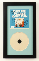 "Kings of Leon" Custom Framed "Can We Please Have Fun" CD Booklet Display Band-Signed By (4) With Caleb Followill, Jared Followill, Nathan Followill & Matthew Followill (AutographCOA) at PristineAuction.com