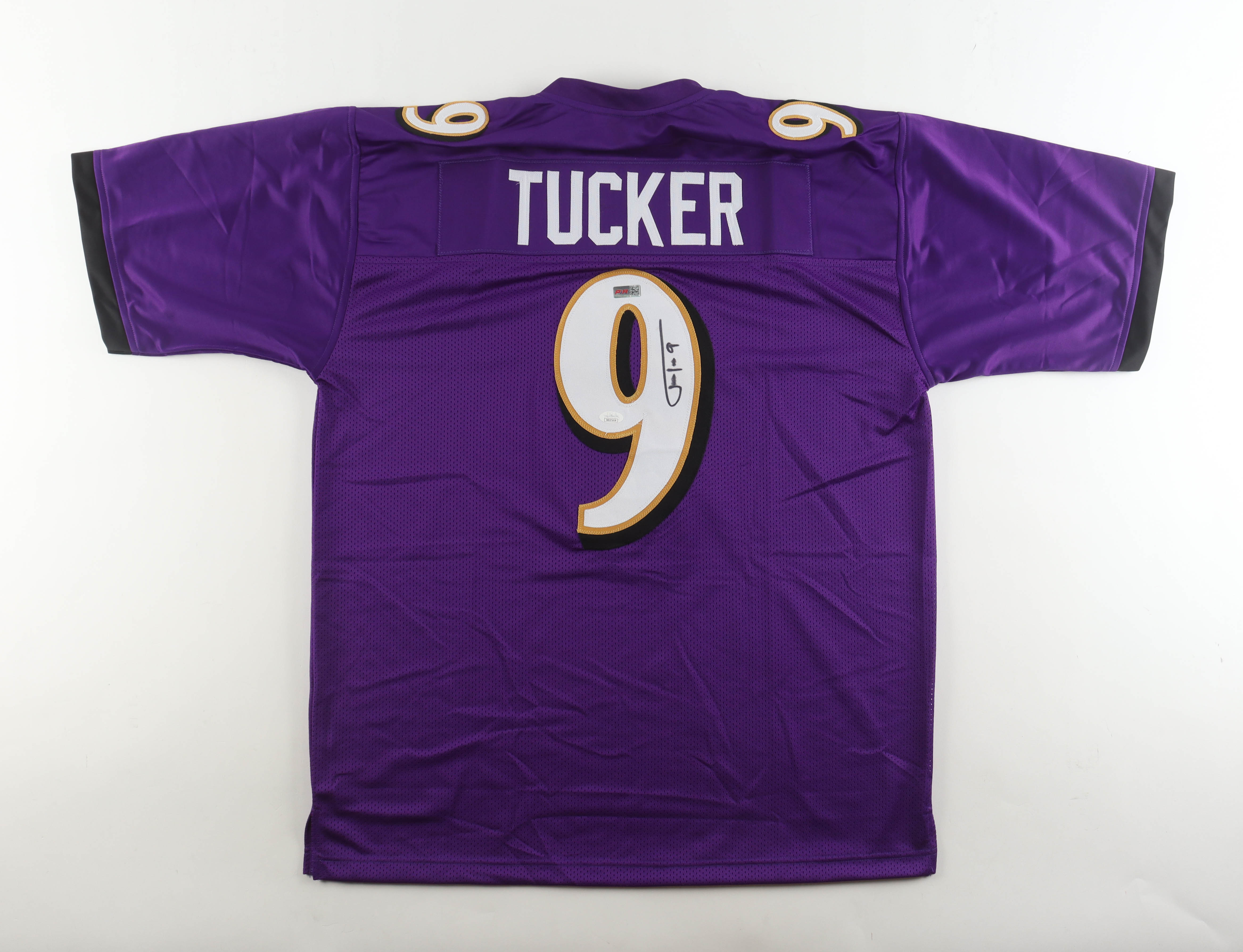 Justin Tucker Signed Jersey (JSA & PIA) at PristineAuction.com Justin Tucker Signed Jersey (JSA & PIA) at PristineAuction.com