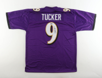 Justin Tucker Signed Jersey (JSA & PIA) at PristineAuction.com