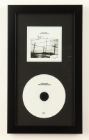 Brandon Flowers Signed Custom Framed Art Card Display With Disc (ACOA) at PristineAuction.com
