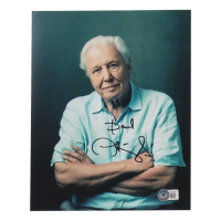 David Attenborough Signed 8x10 Photo (Beckett) at PristineAuction.com