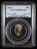 2005-S Kennedy Half Dollar - Deep Cameo Proof (PCGS PR69DCAM) at PristineAuction.com