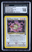 Team Rockets Meowth 1999-03 Pokemon Wizards of the Coast Black Star Promos #18 (CGC 10) at PristineAuction.com