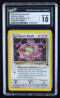 Team Rockets Meowth 1999-03 Pokemon Wizards of the Coast Black Star Promos #18 (CGC 10) at PristineAuction.com