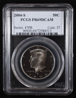 2004-S Kennedy Half Dollar - Deep Cameo Proof (PCGS PR69DCAM) at PristineAuction.com