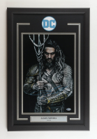 Jason Momoa Signed Custom Framed Poster Display (Beckett) at PristineAuction.com