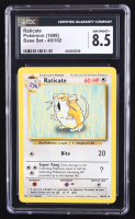 Raticate Pokemon 1999 Base Unlimited #40 (CGC 8.5) at PristineAuction.com