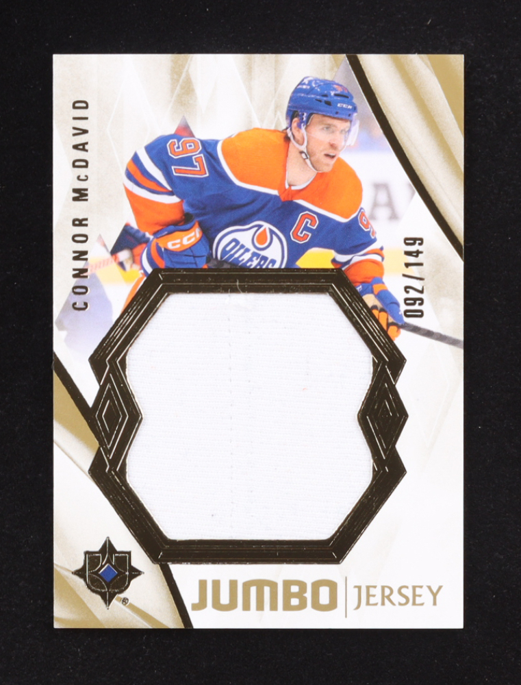 Connor McDavid 2023-24 Ultimate Collection Jumbo Jerseys #1 #092/149